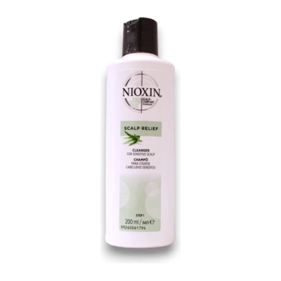 Nioxin Scalp Relief Шампоан за чувствителен, сух и сърбящ скалп 200 мл