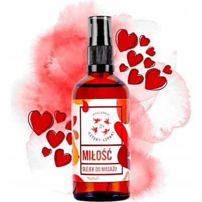 Cztery Szpaki Olej na masáž těla LÁSKA 100 ml