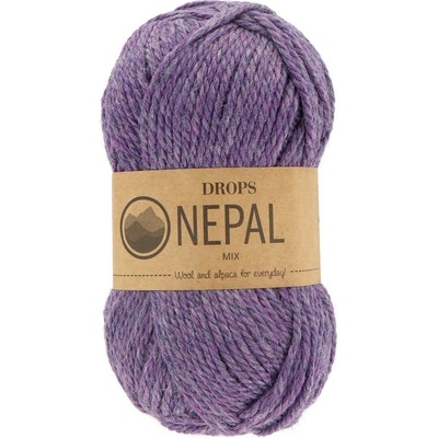 Drops Nepal MIX 4434 fialová