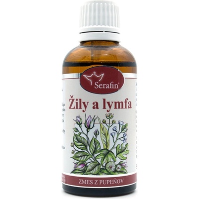 Serafin Žily a lymfa tinktúra zmesi z pupeňov 50 ml
