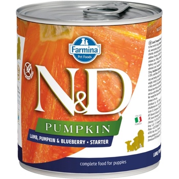 N&D dog GF Pumpkin Starter lamb & blueberry 285 g