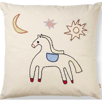ferm LIVING Декоративна възглавница Naive Horse 40 x 40 см (1104267665)
