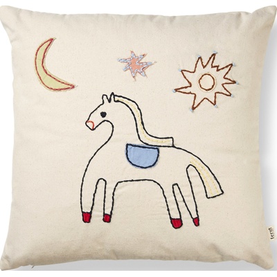 ferm LIVING Декоративна възглавница Naive Horse 40 x 40 см (1104267665)