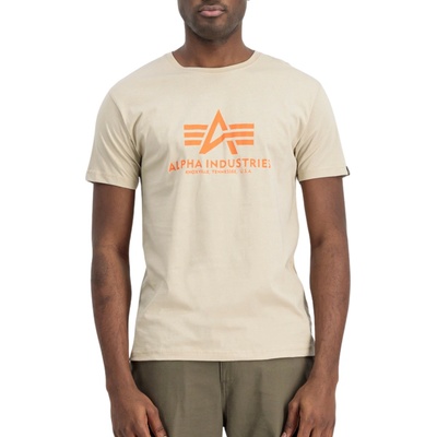 Alpha Industries Basic T-Shirt Organic Beige