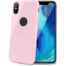 Celly Gelskin pre Apple iPhone XS Plus, pink