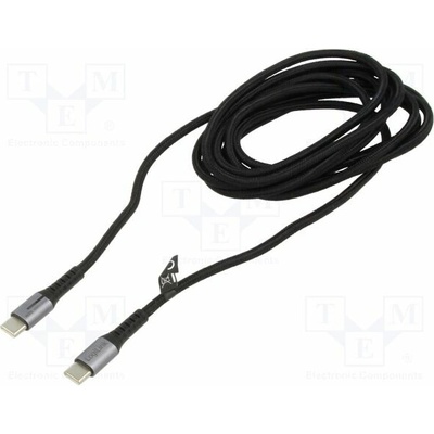 Logilink CU0425 USB 2.0 USB C vidlice z obou stran 3m černý