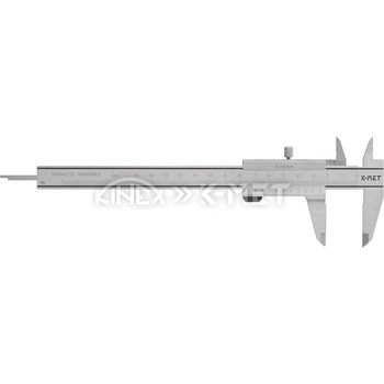 K-MET Шублер k-met 6000-12-150 - 150 мм, 0.02 мм (6000-12-150)