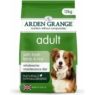Arden Grange Възрастен с пресен агнешки месо и ориз 12 кг