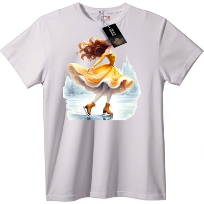 NOONEBRAND Тениска Принцеса Кънкьорка - 2XL, White