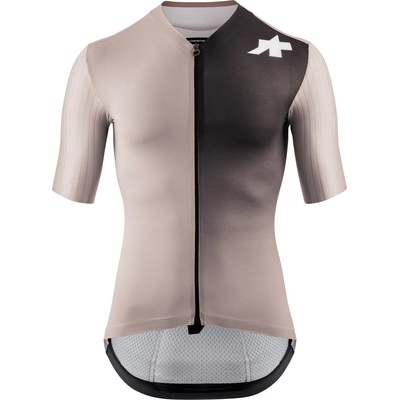 ASSOS Мъжка фланелка с къс ръкав за колоездене ASSOS Equipe RS Jersey S11 Cycling jersey - Dune Sand (056-3005-0314)