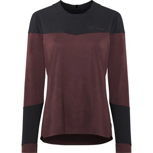 Vaude Дамска фланелка с дълъг ръкав за колоездене Vaude Women's Moab L/S Pro Shirt Cycling jersey - Dark Oak - размер 42 (EU) (156-1883-0614)