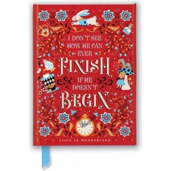 Flame Tree Publishing Jenny Zemanek: Alice In Wonderland (Foiled Journal) | Flame Tree Studio