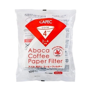 CAFEC Филтри от хартия Cafec Abaca с размери 2-4