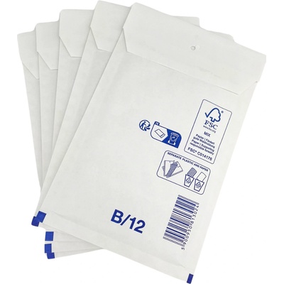 Obálka bublinková 140x225mm B/12 bílá Kusy: 50ks