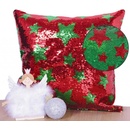 Forbyt efekt flitr Hviezdy červenozelená 40 x 40 cm