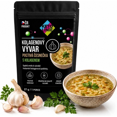 Ketolinie Kolagenová poctivá česnečka 27 g