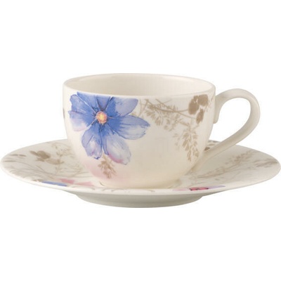Villeroy & Boch Kávová šálka s podšálkou Marief. Gris Basic 250 ml