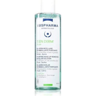 Isis Pharma Teen Derm Aqua почистваща мицеларна вода 250ml