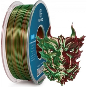 GEEETECH PLA Silk Dual Green+Red - 1, 75 mm / 1000 g (700-001-1571)