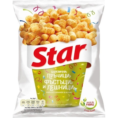 STAR СНАКС СТАР ФЪСТЪК И ЛЕШНИК 79ГР