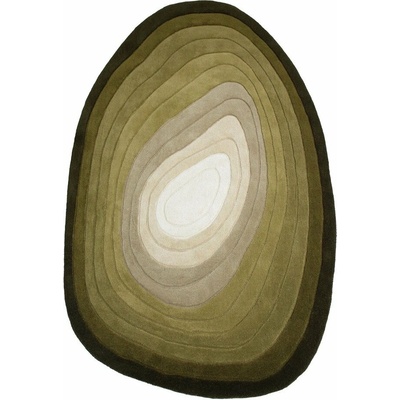 Flair Rugs Puddle Ombre Zelený