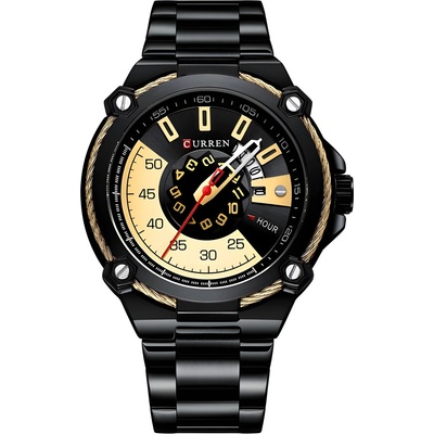 Curren Часовник curren co-14380 - Черен / Златен kp14380 (co-14380)