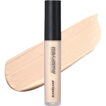 Peripera - Double Longwear Cover Concealer 5.5g - 01-Pure Ivory