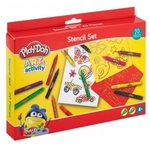 Legind Stencil Set, 20 pcs Play-Doh - 6 stencils,