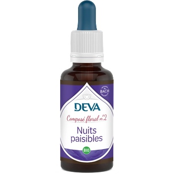 Deva Спокойни нощи, капки по метода на Бах №2, 30 ml | Deva (772935 (151162))