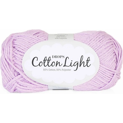 Příze DROPS Cotton light 25 - světlá lila