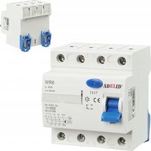 Proudový chránič Adelid 415 V IP20 40 A