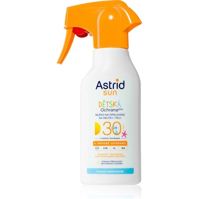 Astrid Sun детско мляко за тен SPF 30 в спрей 200ml