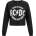 Lizenz Дамска блуза ACDC Tour Women Crop Sweatshirt