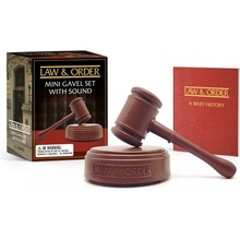 Law a Order Mini Gavel Set with Sound