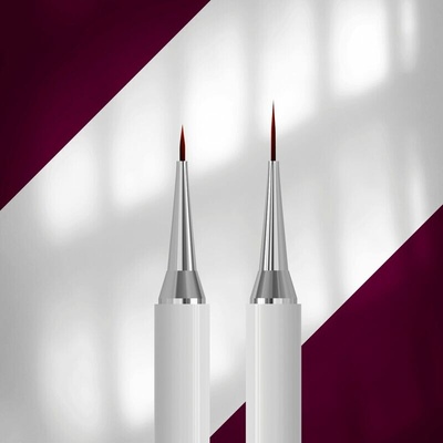 Staleks obojstranný štetec Exclusive liner 12mm / liner 7mm