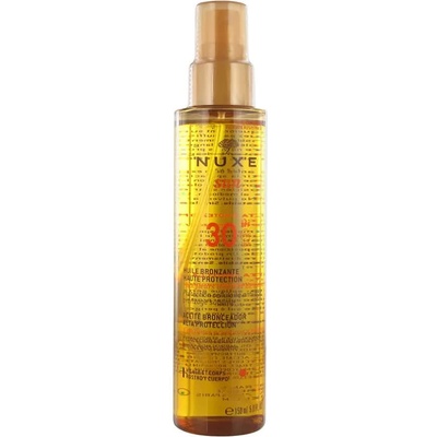 NUXE Sun Tanning Oil SPF30 150ml - Yellow (Yellow)