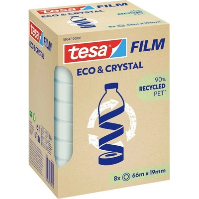 tesa lepiaca páska Eco & Crystal 66 m x 19 mm