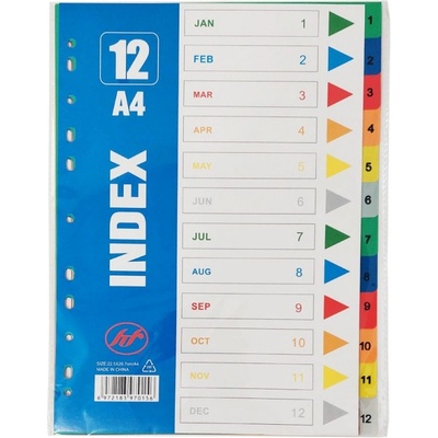 Разделител 12 цв. pvc py-12