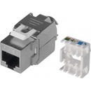 DATACOM Keystone cat5E silver STP dual-mini