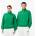 Lacoste Блуза Lacoste Loose Fit Zip Neck Badge Accent Sweatshirt - Green
