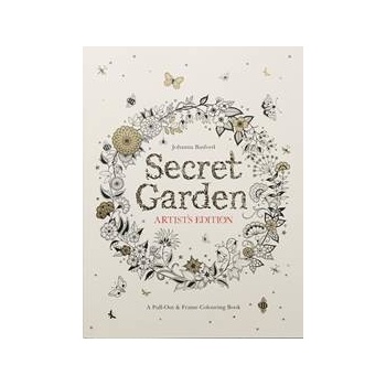 Secret Garden Artists Edition: A Pull-Out and Frame Colouring Book Basford Johanna
