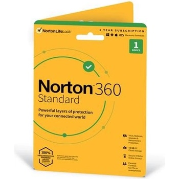 Norton 360 STANDARD 10GB + VPN 1 lic. 12 mes. (21405788)