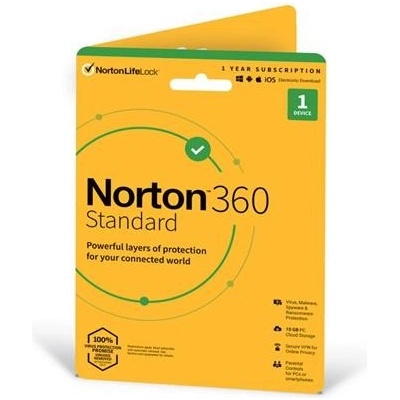 Norton 360 STANDARD 10GB + VPN 1 lic. 12 mes. (21405788)