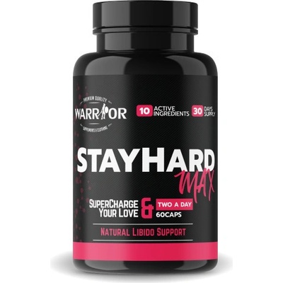 Warrior StayHard kapsle 60 kapslí