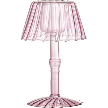 Bloomingville Свещник за чаена свещ Cisco 18 см розов (82061723)