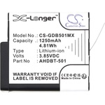 Cameron Sino Батерия за камера GOPRO Hero 5; Hero 6; Hero 7; Hero 8 AHDBT-501 3, 85V 1250mAh LIIon Cameron Sino (CS-GDB501MX) - zettabytex