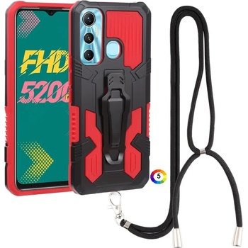 Image 1 of Infinix Hot 11 Удароустойчив Ring Holder Калъф и Протектор