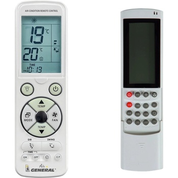 General AIRWELL RC08B, Prime 12 R410 AW, Prime 7, Prime 9, Prime 12 R22, Prime 18 - луксозно с подсветка дистанционно управление (RC08B, Prime 12 R410 AW, Prime 7, Prime 9, Prime 12 R22, Prime 18)