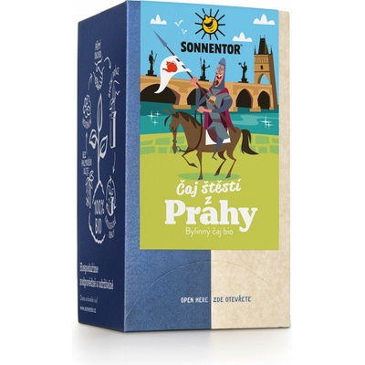 Sonnentor Bylinný Čaj štěstí z Prahy BIO 18 x 1,5 g