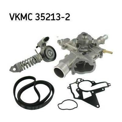 Vodní pumpa + klínový žebrový řemen SKF VKMC 35213-2 VKMC352132